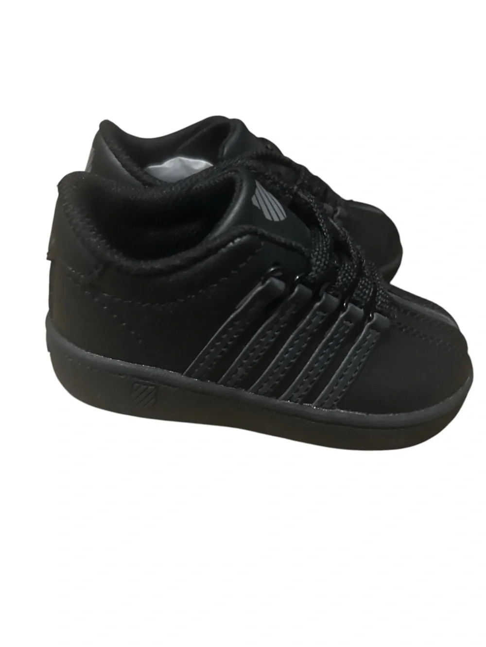 K-Swiss Classic VN Infants Black Lace-Up Sneakers Size 6